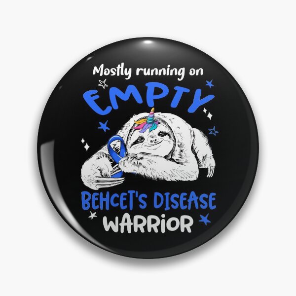 Item preview, Mostly running on Empty Behcet's Disease Warrior designed and sold by ElizabethS809.