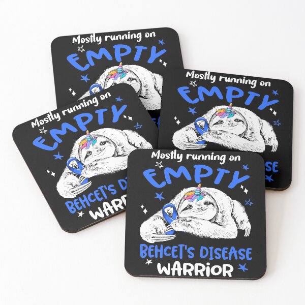 Item preview, Mostly running on Empty Behcet's Disease Warrior designed and sold by ElizabethS809.