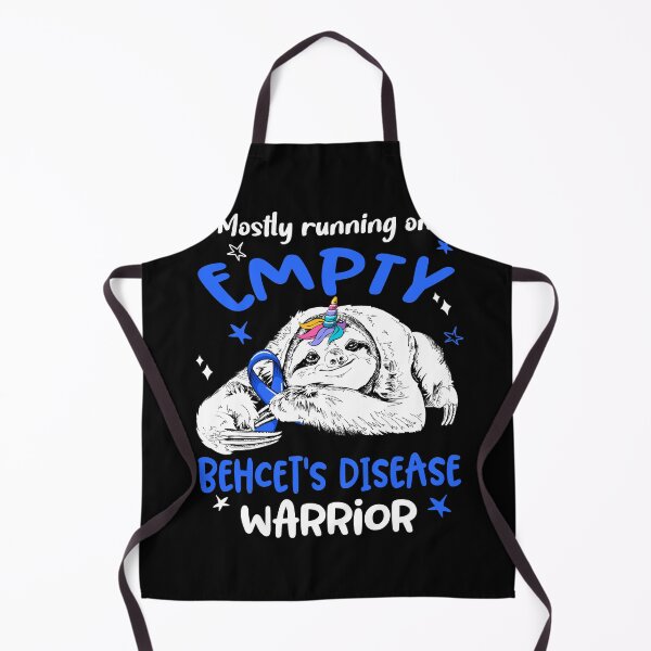 Item preview, Mostly running on Empty Behcet's Disease Warrior designed and sold by ElizabethS809.