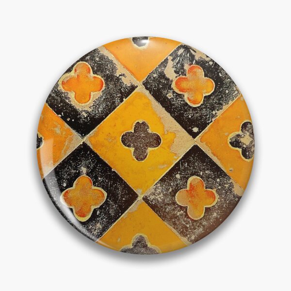 Item preview, Black and Yellow Tilework designed and sold by WorldLily.