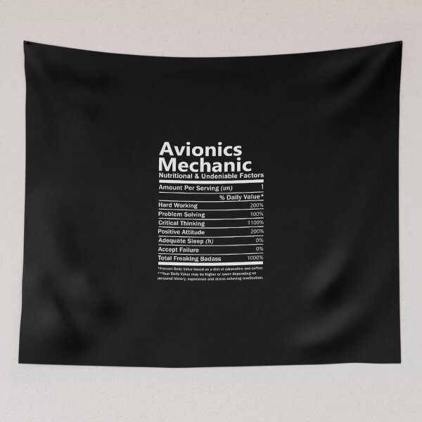 Item preview, Avionics Mechanic T Shirt - Nutritional And Undeniable Factors Gift Item Tee designed and sold by uillamab.
