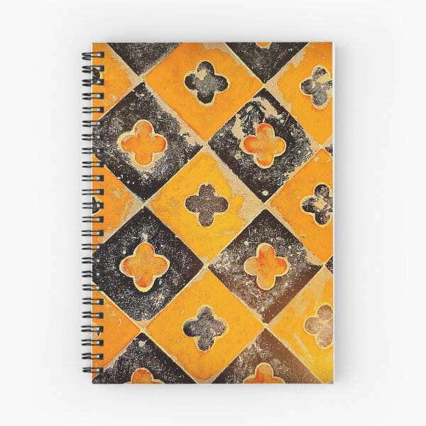 Item preview, Black and Yellow Tilework designed and sold by WorldLily.