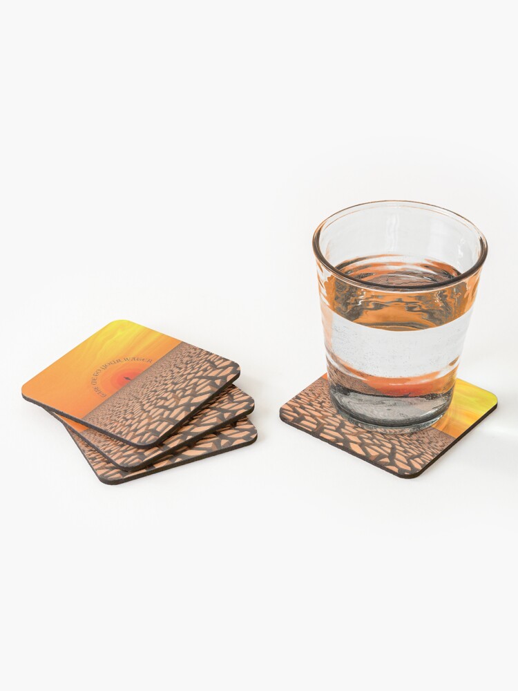 Alternate view of Parched Desert Coasters (Set of 4)