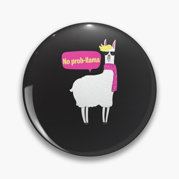 Item preview, No Prob Llama  designed and sold by WildRagsTees.