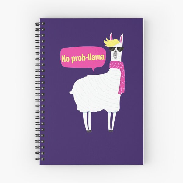Item preview, No Prob Llama  designed and sold by WildRagsTees.
