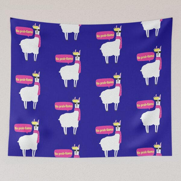 Item preview, No Prob Llama  designed and sold by WildRagsTees.