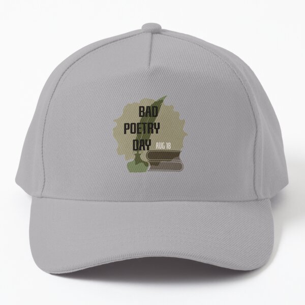 Bad Poetry Day Baseball Cap