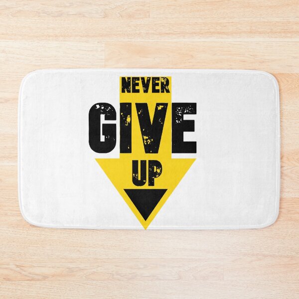 Item preview, never give up designed and sold by GYRS.