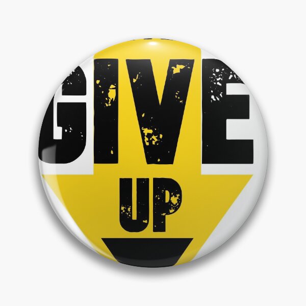 Item preview, never give up designed and sold by GYRS.