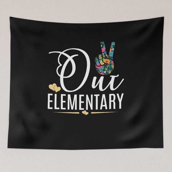 Item preview, peace out elementary : Gift for Son ,Gift for Cousin  designed and sold by charaf19.