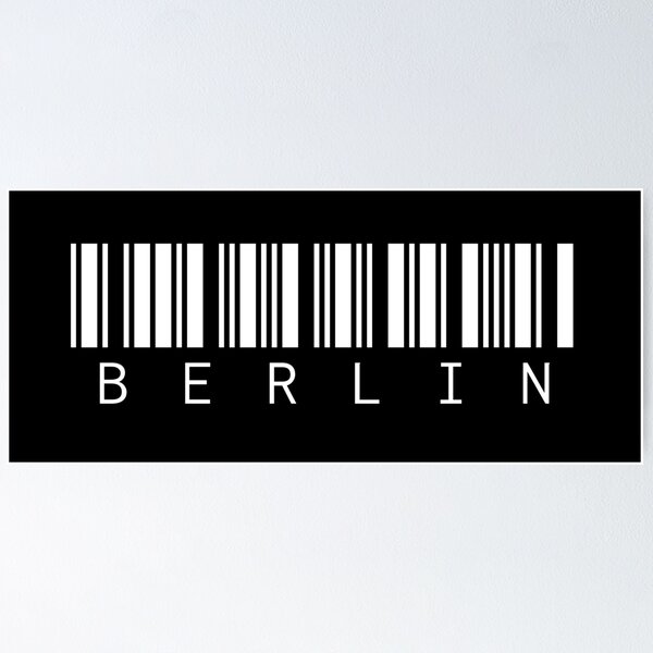Artikelvorschau, Berliner Strichcode entworfen und verkauft von AwesomeProject.