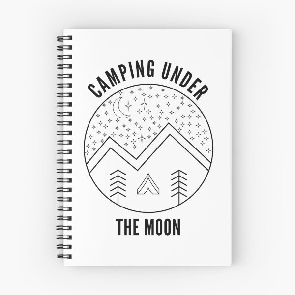 Item preview, Copy of camping under the moon minimal design-4 designed and sold by BeCoolArt.