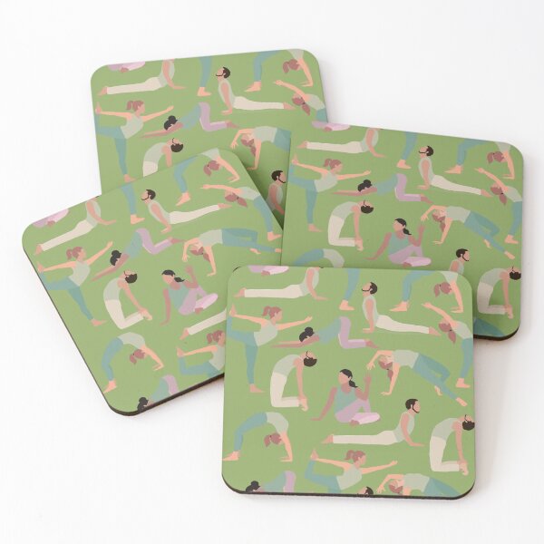 Item preview, Yoga poses for Heart Chakra Anahata by YogaMap/YogicFoods GREEN designed and sold by YogicFoods YogaMap.