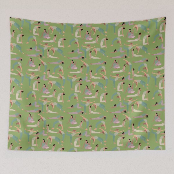 Item preview, Yoga poses for Heart Chakra Anahata by YogaMap/YogicFoods GREEN designed and sold by YogicFoods YogaMap.