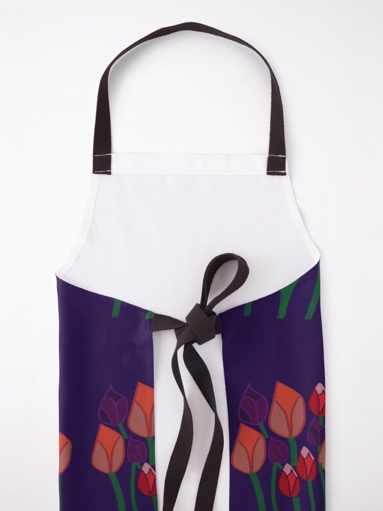 Alternate view of Tulips Apron