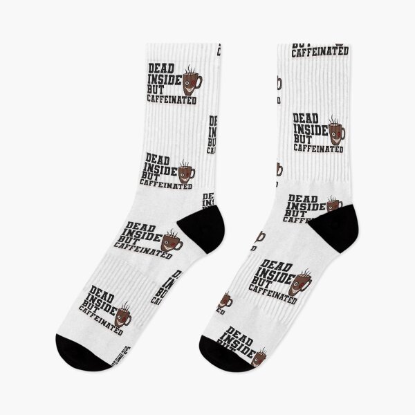 Item preview, Dead Inside  But Caffeinated  designed and sold by papaipapai198.