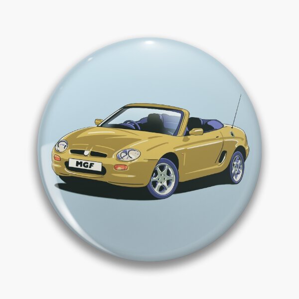 Item preview, Sienna Gold MG Rover MGF designed and sold by Webazoot Industries - Car Art.