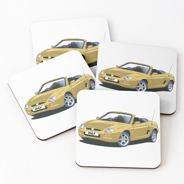 Item preview, Sienna Gold MG Rover MGF designed and sold by Webazoot Industries - Car Art.