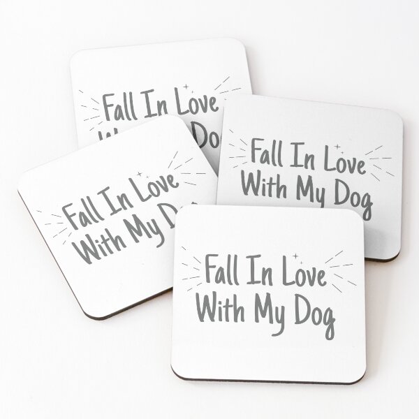 Item preview, fall in love with my dog: Gift for Son ,Gift for Cousin,gift for dog owner,doglover designed and sold by charaf19.