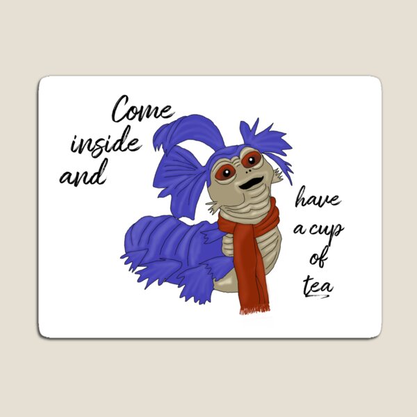 Item preview, William the worm from Labyrinth designed and sold by Dawn Roberts-Blake.