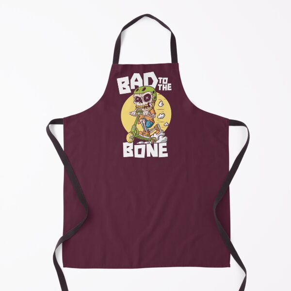 Item preview, Bad to the Bone // Cute Scooter Skeleton designed and sold by SLAG-Creative.