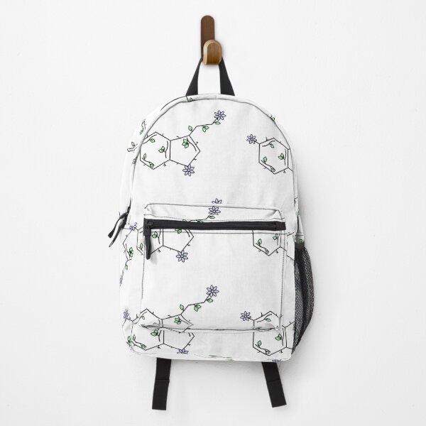 Item preview, Serotonin neurotransmitter organic with flower and leaves floral. designed and sold by labstud.