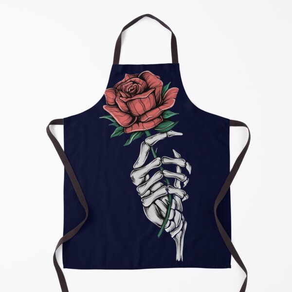 Item preview, Skeleton holding rose designed and sold by Rakos-Merch.