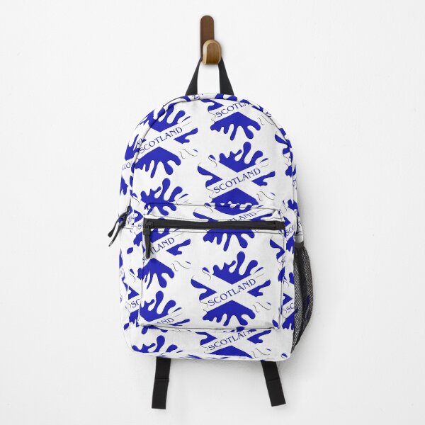 Item preview, Scotland Flag Paint Splat Design designed and sold by wimblettdesigns.