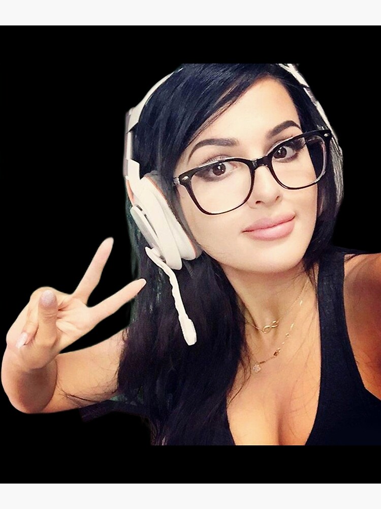 Sssniperwolf Selfie Premium Matte Vertical Poster sold by Kurdish May