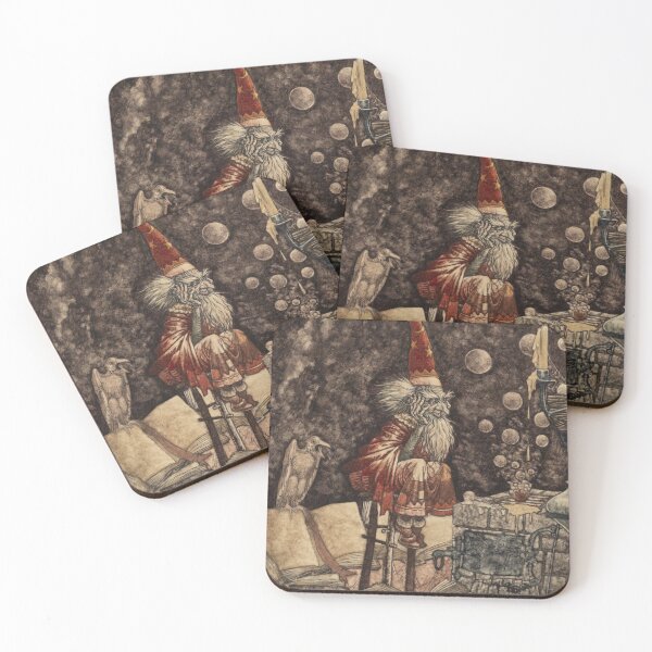 Item preview, Wizard by Charles Folkard - Vintage Art designed and sold by RickE.