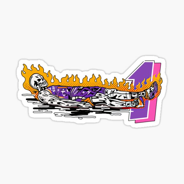 Phoenix Suns NBA Logo Sticker