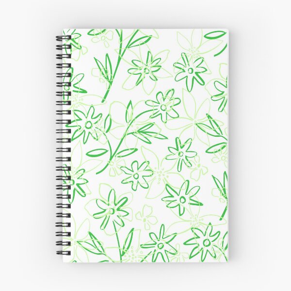 Item preview, Green floral pattern designed and sold by Moonlight-Art-.