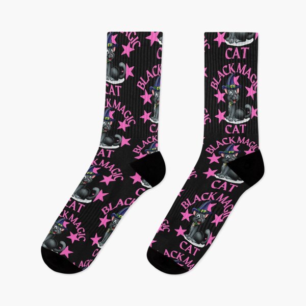 Item preview, BLACK MAGIC CAT, MAGICAL CAT, BLACK MAGIC MEME, KAWAII CAT, ALLHALLOW, designed and sold by R B Chrystal.