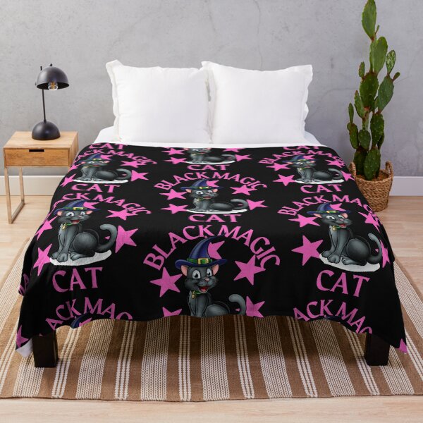 Item preview, BLACK MAGIC CAT, MAGICAL CAT, BLACK MAGIC MEME, KAWAII CAT, ALLHALLOW, designed and sold by R B Chrystal.