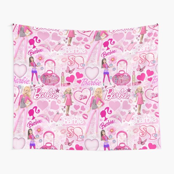 "Barbie Collage" Tapestry for Sale by AdeelMushtaq Redbubble