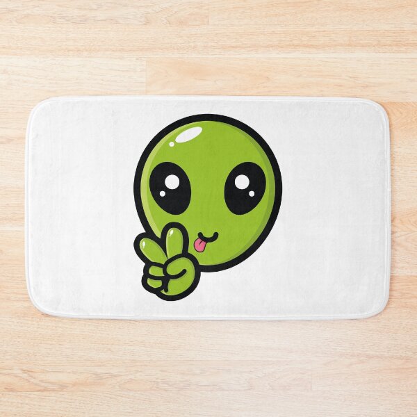 Item preview, Cute,alien peace sign designed and sold by PonyAddiction.