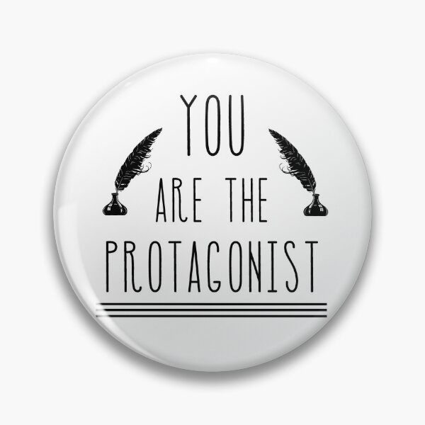 Item preview, You are the main character - You are the protagonist - Hero of your story designed and sold by For the love of Pixels.