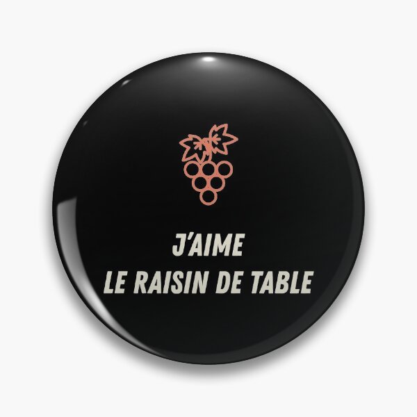 Item preview, I love table grapes - Kaamelott designed and sold by Soronelite.