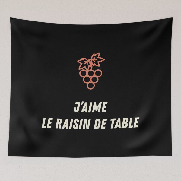 Item preview, I love table grapes - Kaamelott designed and sold by Soronelite.