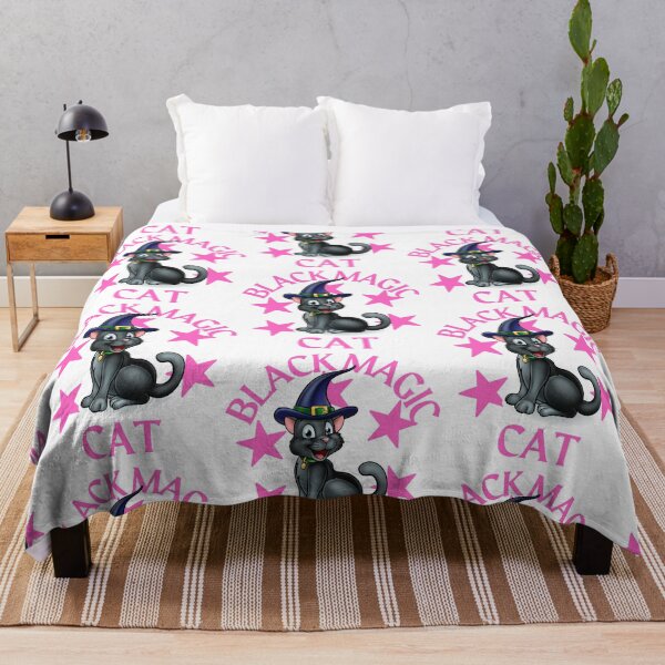 Item preview, BLACK MAGIC CAT, MAGICAL CAT, BLACK MAGIC MEME, KAWAII CAT, ALLHALLOW, designed and sold by R B Chrystal.