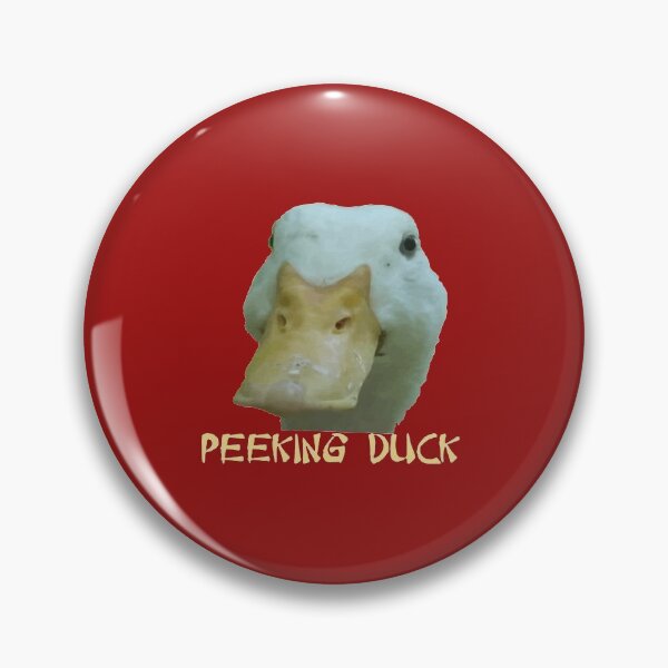 Item preview, Quirky Peeking Duck Face Over Punny Asian Text designed and sold by taiche.