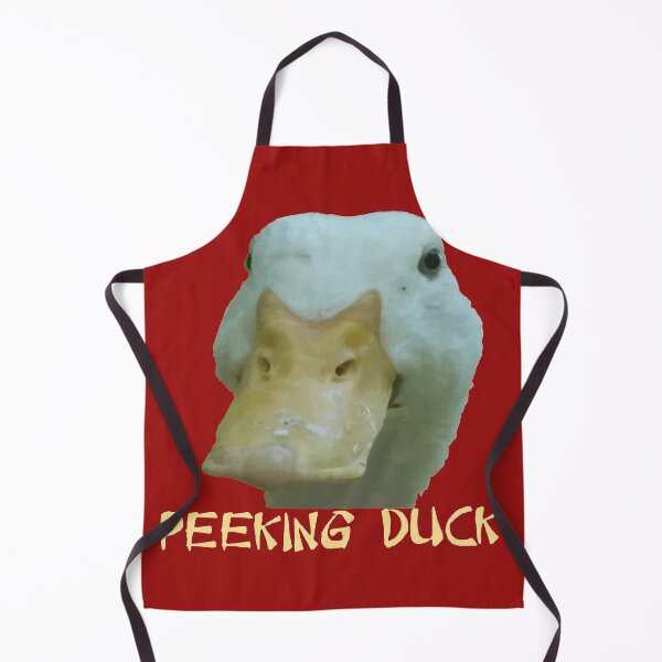 Item preview, Quirky Peeking Duck Face Over Punny Asian Text designed and sold by taiche.