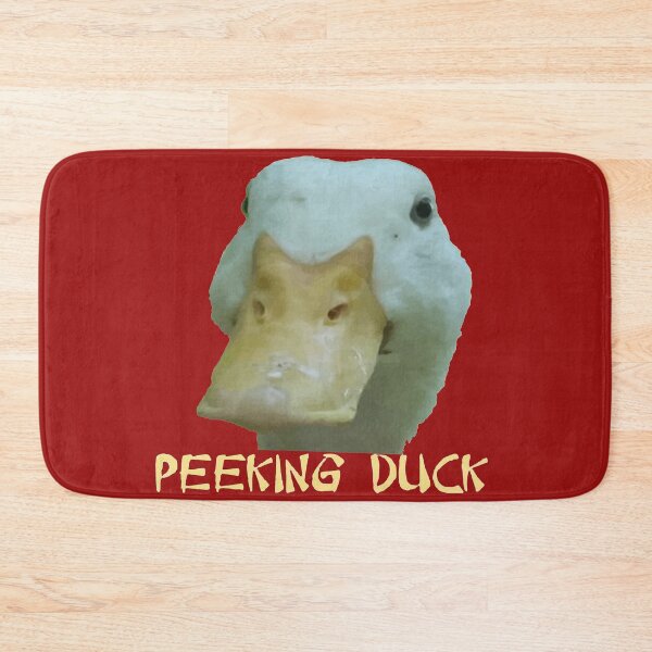 Item preview, Quirky Peeking Duck Face Over Punny Asian Text designed and sold by taiche.