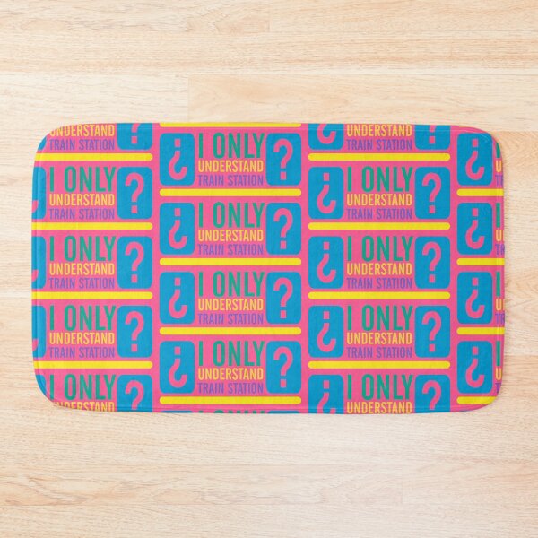 Item preview, I only understand train station, funny quote in English designed and sold by Mauswohn.
