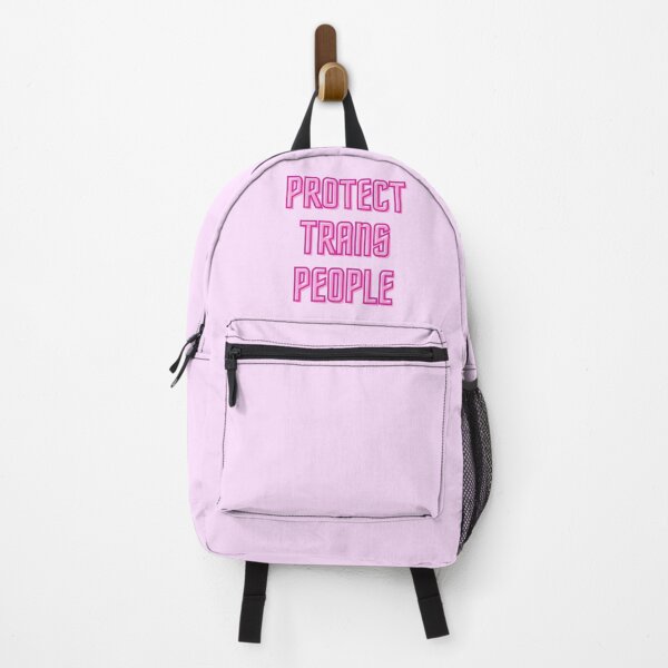 Item preview, Protect Trans People Pink designed and sold by CJ Vanderbeek.