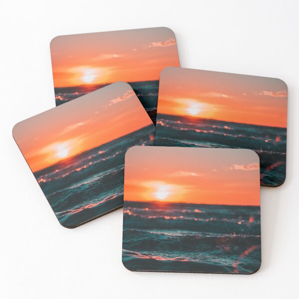 Item preview, sunset ocean designed and sold by axopie.