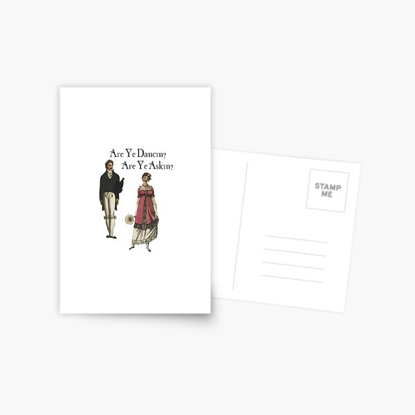 Are Ye Dancin? Postcard