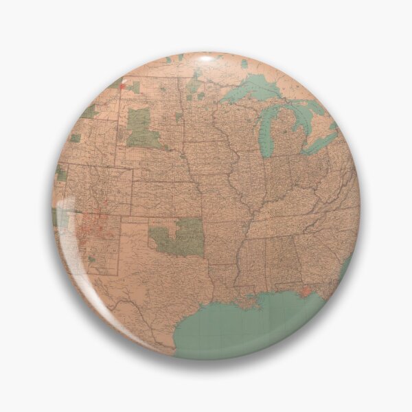 Item preview, Old United States & North America Map (1885) Vintage USA Atlas designed and sold by BravuraMedia.