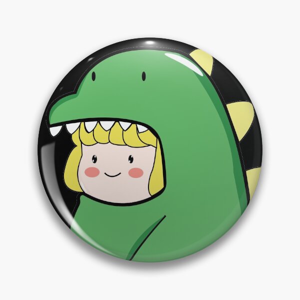 Item preview, Cute Green Croki yellow haired girl designed and sold by CuteHeaven.