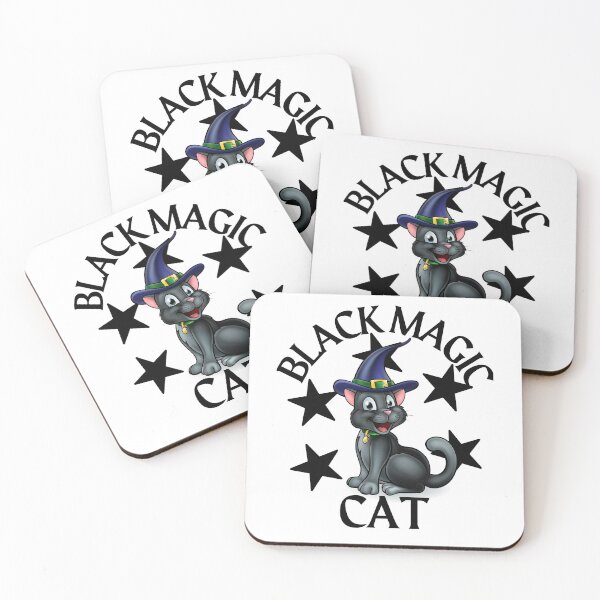 Item preview, BLACK MAGIC CAT, MAGICAL CAT, BLACK MAGIC MEME, KAWAII CAT, ALLHALLOW, designed and sold by R B Chrystal.